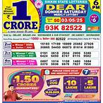 lottery yesterday